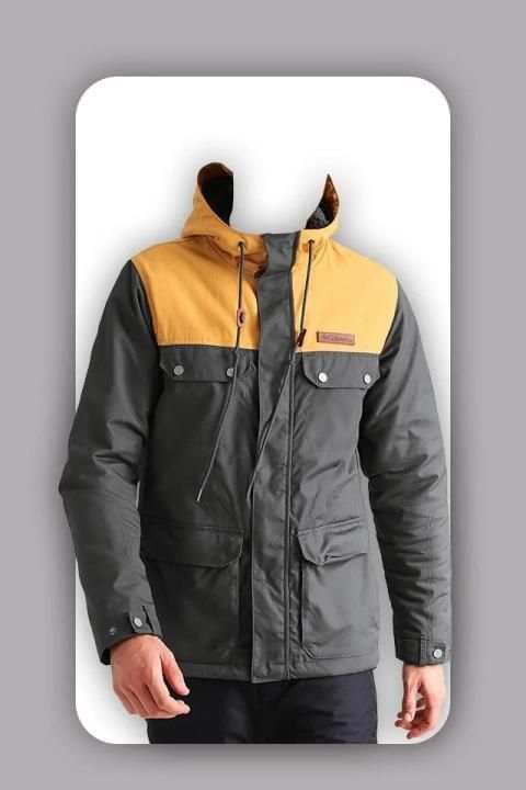 Winter Jacket Men Suit Photo Editor screenshot 2