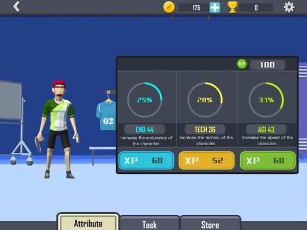 Badminton Mania screenshot 1