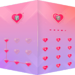 ikon AppLock Live Theme Love