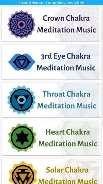 Chakra Balancing Healing Music screenshot 1