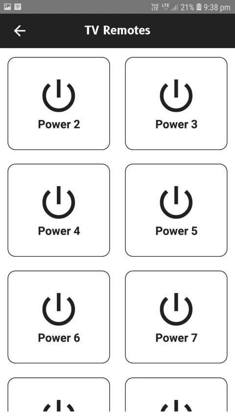 TV Remotes screenshot 2