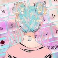 Pretty Girl keyboard on 9Apps