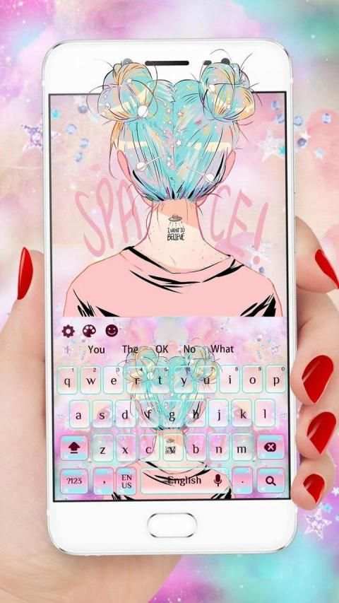 Pretty Girl keyboard screenshot 4