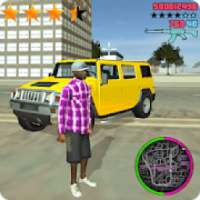 Grand Wars Crime City Gangster : Theft car driver logo
