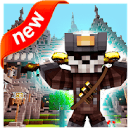 Craft Castle 3d Block Medieval Adventure आइकन