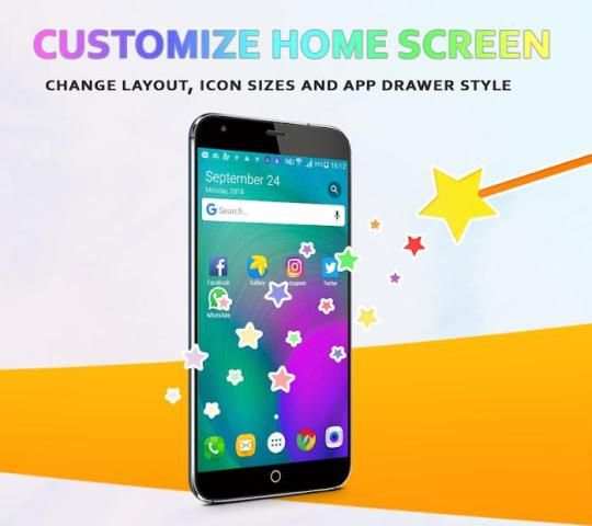 Lightning Launcher - Themes, Wallpapers, Hide Apps स्क्रीनशॉट 2