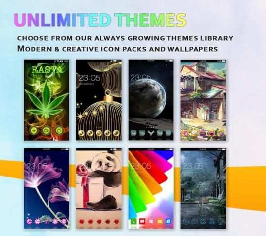 Lightning Launcher - Themes, Wallpapers, Hide Apps स्क्रीनशॉट 1