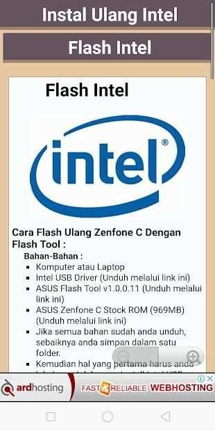 Instal Ulang HP Intel screenshot 4