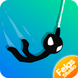 Stickman swing hook आइकन