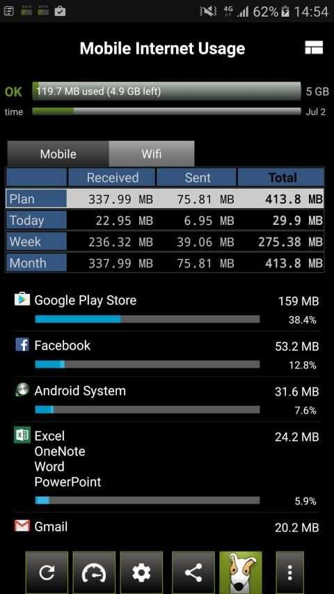 3G Watchdog - Data Usage स्क्रीनशॉट 7