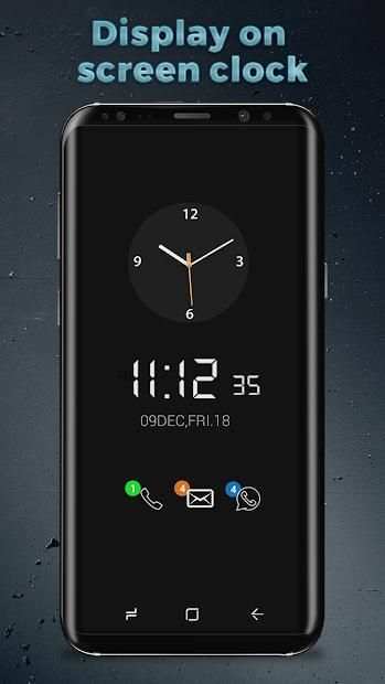 Always On Display Clock – AMOLED, Smart Watch screenshot 2