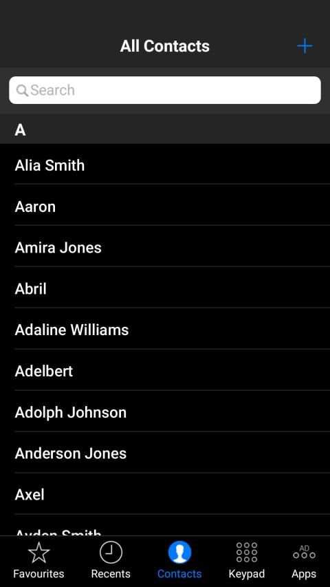 Dialer Theme Dark screenshot 3