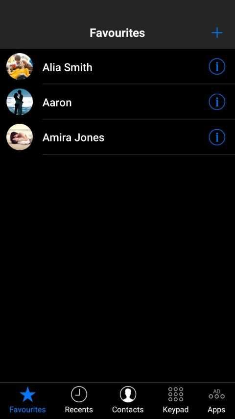 Dialer Theme Dark screenshot 1
