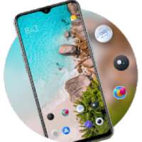 Nature theme | bright beach rock stone wallpaper on 9Apps