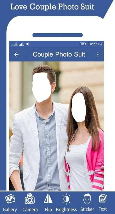 Couple Photo Suit screenshot 1