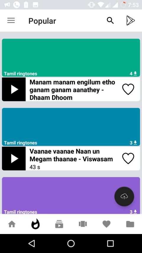 Tamil Ringtones 2019 screenshot 3