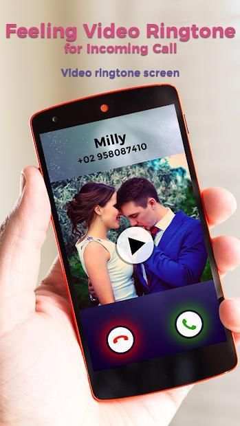 Feeling Video Ringtone for Incoming Call screenshot 2