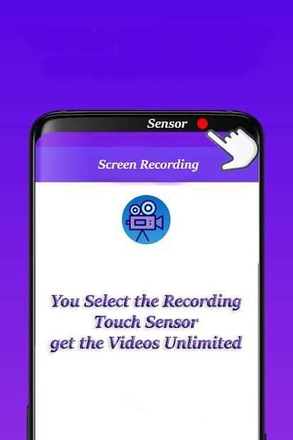 ScreenShot ScreenRecorder in Sensor screenshot 1