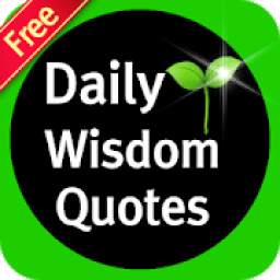 Daily Wisdom Quotes - Wisdom Quotes, wise saying
