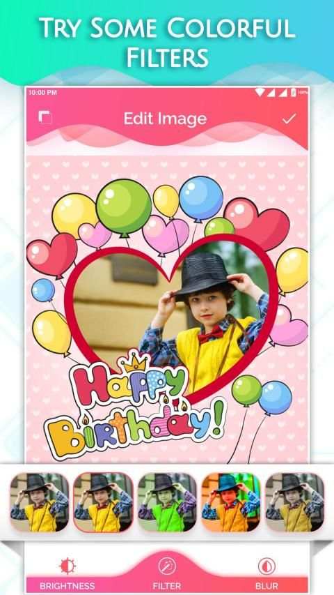 Birthday Photo Frame Editor Pro स्क्रीनशॉट 8