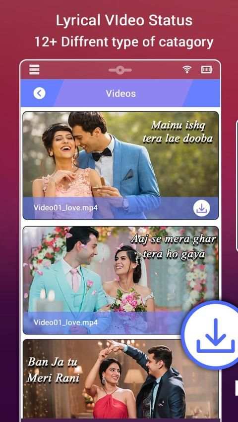 My Photo Anniversary Lyrical Video Status Maker स्क्रीनशॉट 4
