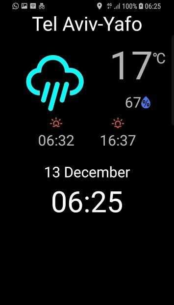 Weather forecast and real time local weather screenshot 2