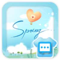 Spring garden skin for Next SMS