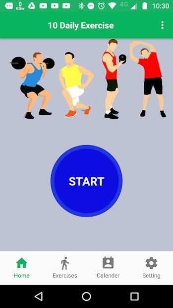 10 Daily Exercise स्क्रीनशॉट 2