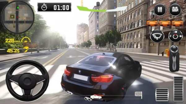 City Driving Bmw Simulator स्क्रीनशॉट 1