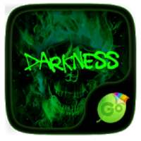 Darkness GO Keyboard theme