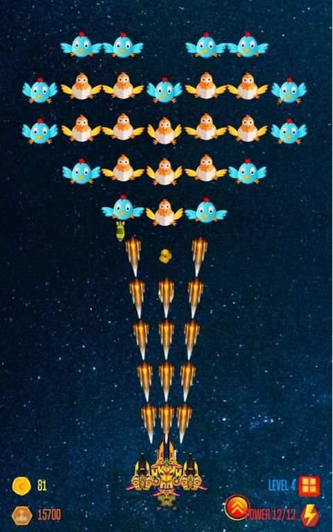 Chicken Invaders - Galaxy War स्क्रीनशॉट 11