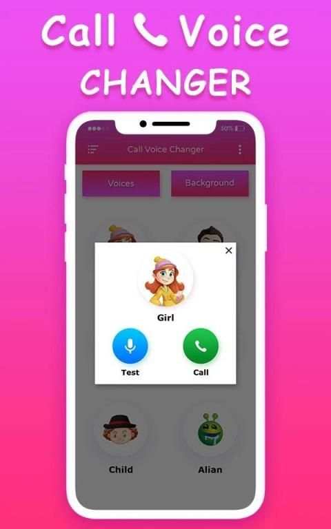 Call Voice Changer - Best Voice Changer скриншот 4