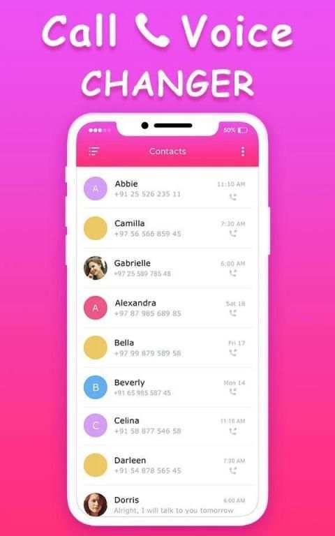 Call Voice Changer - Best Voice Changer скриншот 3