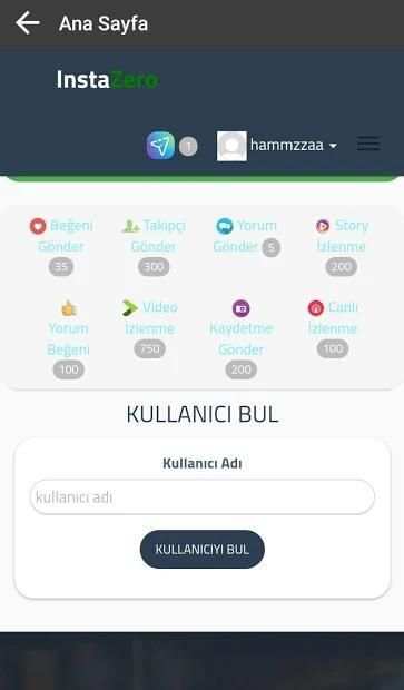 InstaZero screenshot 1