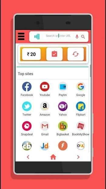 CM Browser screenshot 2