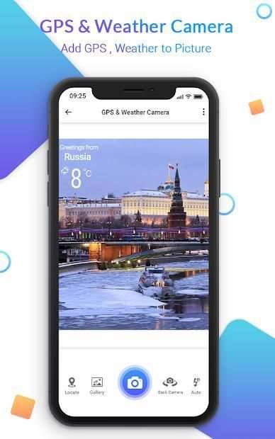 GPS & Weather Camera – Live Weather Forecast screenshot 1
