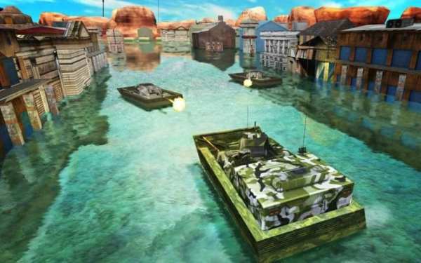 Armoured Water Tank Simulator 2019 : Tank Games screenshot 1