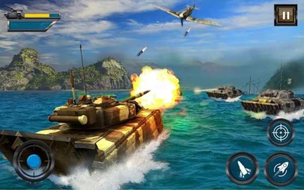 Armoured Water Tank Simulator 2019 : Tank Games screenshot 2