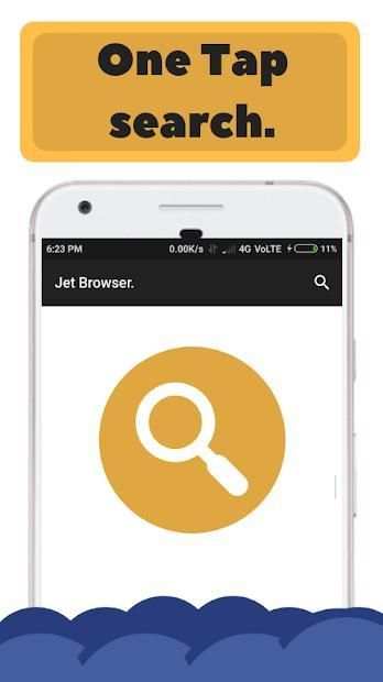 Jet - Browser स्क्रीनशॉट 1