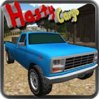 Hasty Cargo 3D Truck Delivery logo