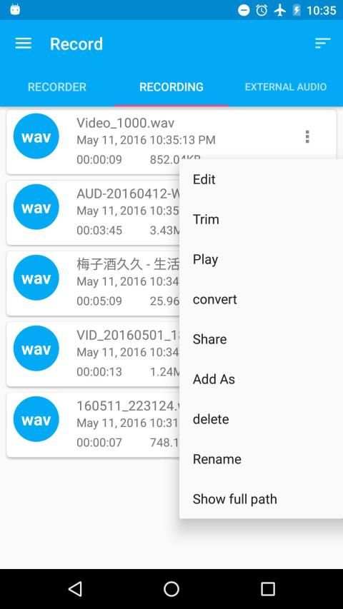 Audio Recorder and Editor screenshot 10
