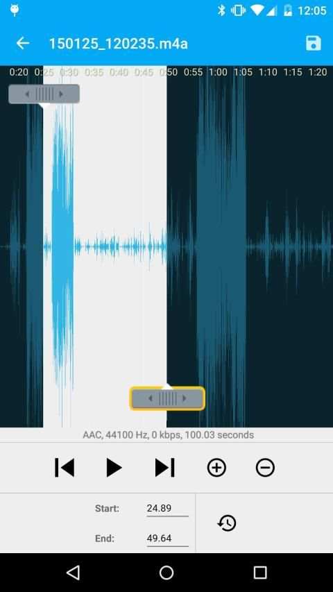 Audio Recorder and Editor screenshot 7