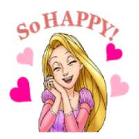Stickers For Rapunzel Princess WAStickerApps on 9Apps