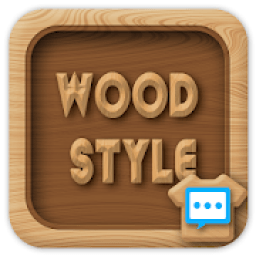 ikon Wood style skin for Next SMS