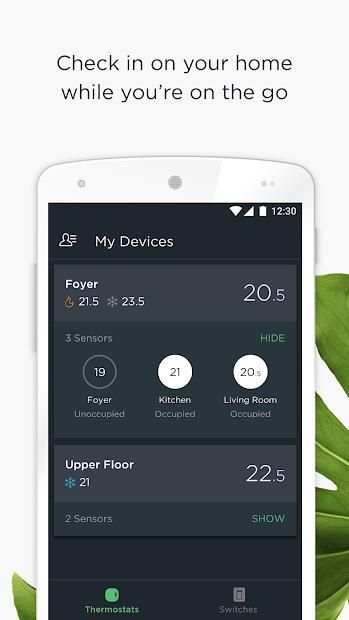 ecobee स्क्रीनशॉट 2