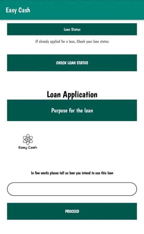 Easy Cash - Fast and Easy Mobile Money Loans screenshot 2