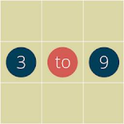 3 to 9 - Tic Tac Toe Extension