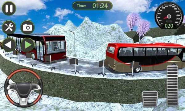 Bus Racing Competition - Driving On Highway screenshot 3