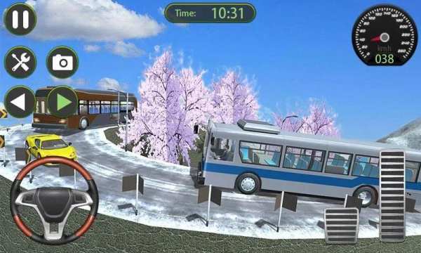Bus Racing Competition - Driving On Highway screenshot 2