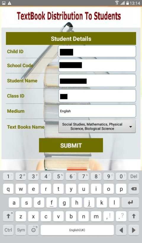 Textbook Distribution To Students screenshot 1